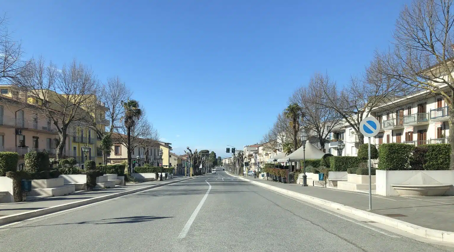 Panorama di San Giorgio del Sannio con il centro storico